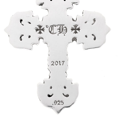 Chrome Hearts Sterling Silver Filigree Cross Pendant 4 of 4