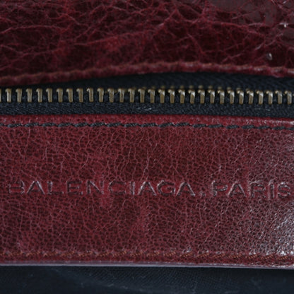 Balenciaga Chevre Shopper Tote Rouge Grenat 7 of 7