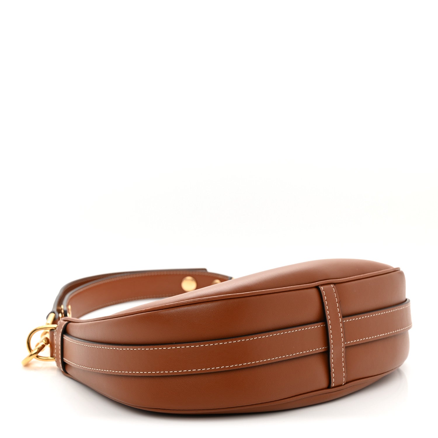 Celine Smooth Calfskin Medium Strap Ava Shoulder Bag Tan 4 of 9