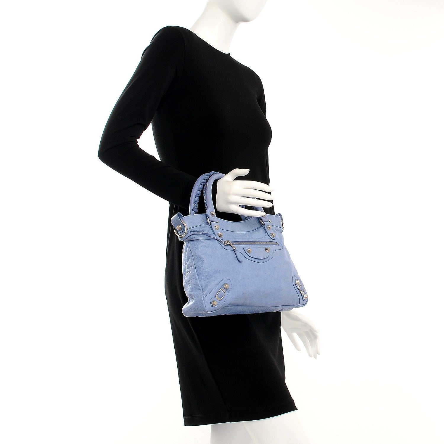 Balenciaga Agneau Giant 12 Silver Hardware Town Nuage 3 of 8