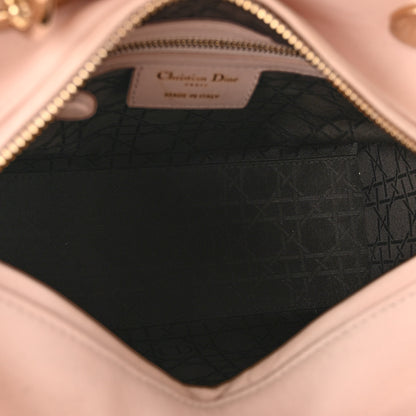 Christian Dior Lambskin Cannage Medium Lady Dior Light Pink 6 of 13