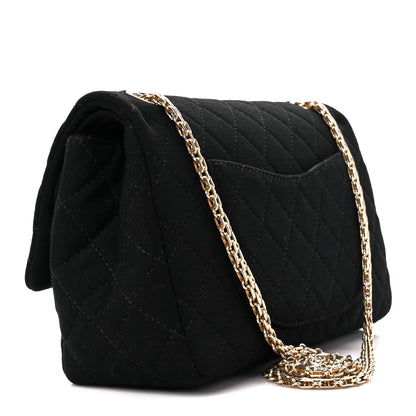 Chanel Jersey Quilted 2.55 Reissue 226 Flap Black 3 of 12