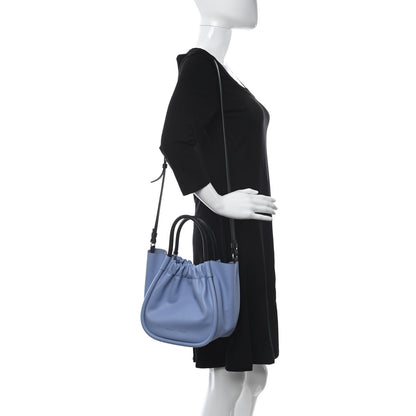 Proenza Schouler Calfskin Small Ruched Tote Sky Blue 2 of 11