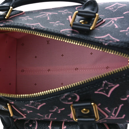 Louis Vuitton Monogram Fall for You Speedy Bandouliere 25 Black 5 of 8