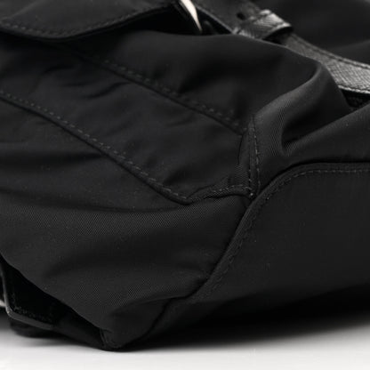 Prada Re-Nylon Saffiano Medium Backpack Black 11 of 13
