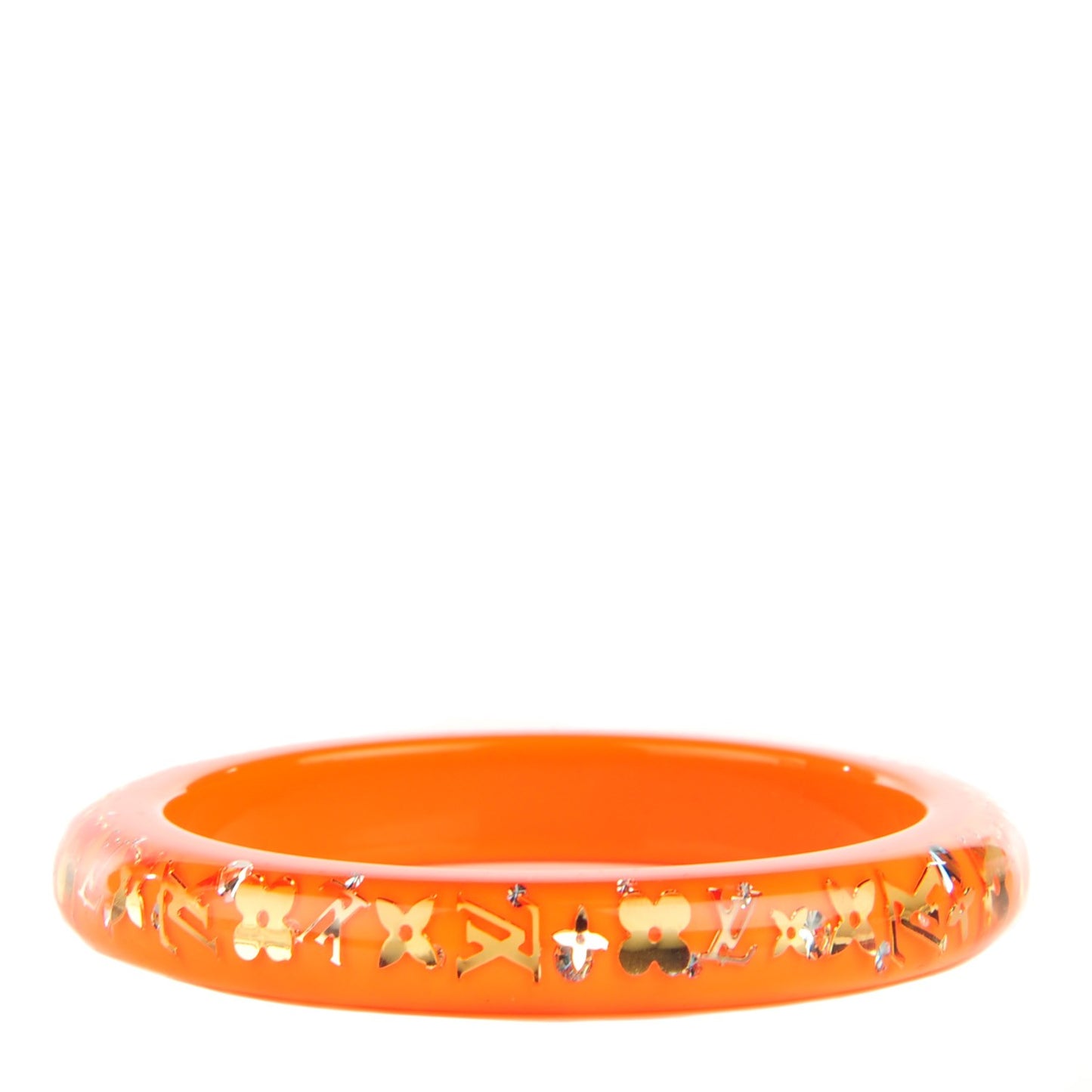 Resin Swarovski PM Inclusion Bracelet M Orange Sunset