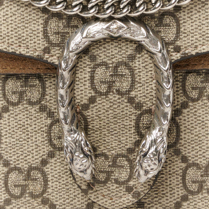 Gucci GG Supreme Monogram Super Mini Dionysus Shoulder Bag Taupe 7 of 10