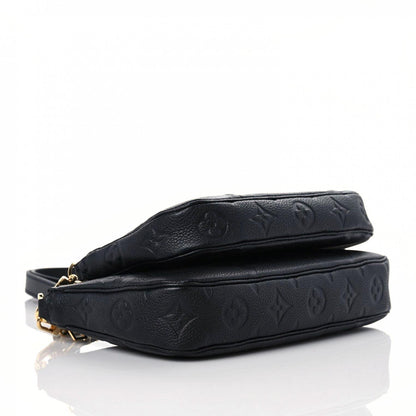 Louis Vuitton Empreinte Monogram Giant Multi Pochette Accessories Black 4 of 10