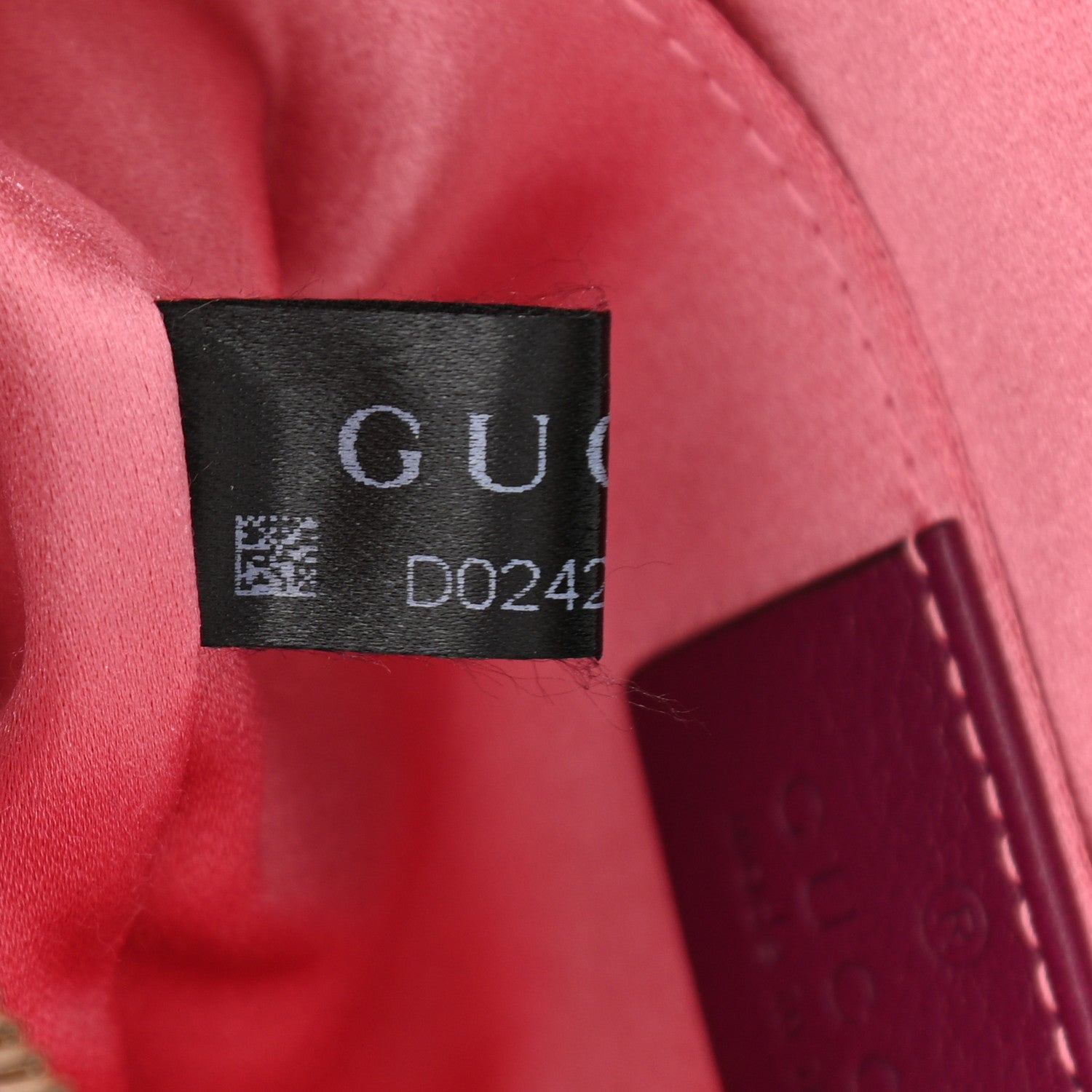Gucci Velvet Matelasse GG Marmont Belt Bag 75 30 Fuchsia Violet Cyclamen 16 of 27