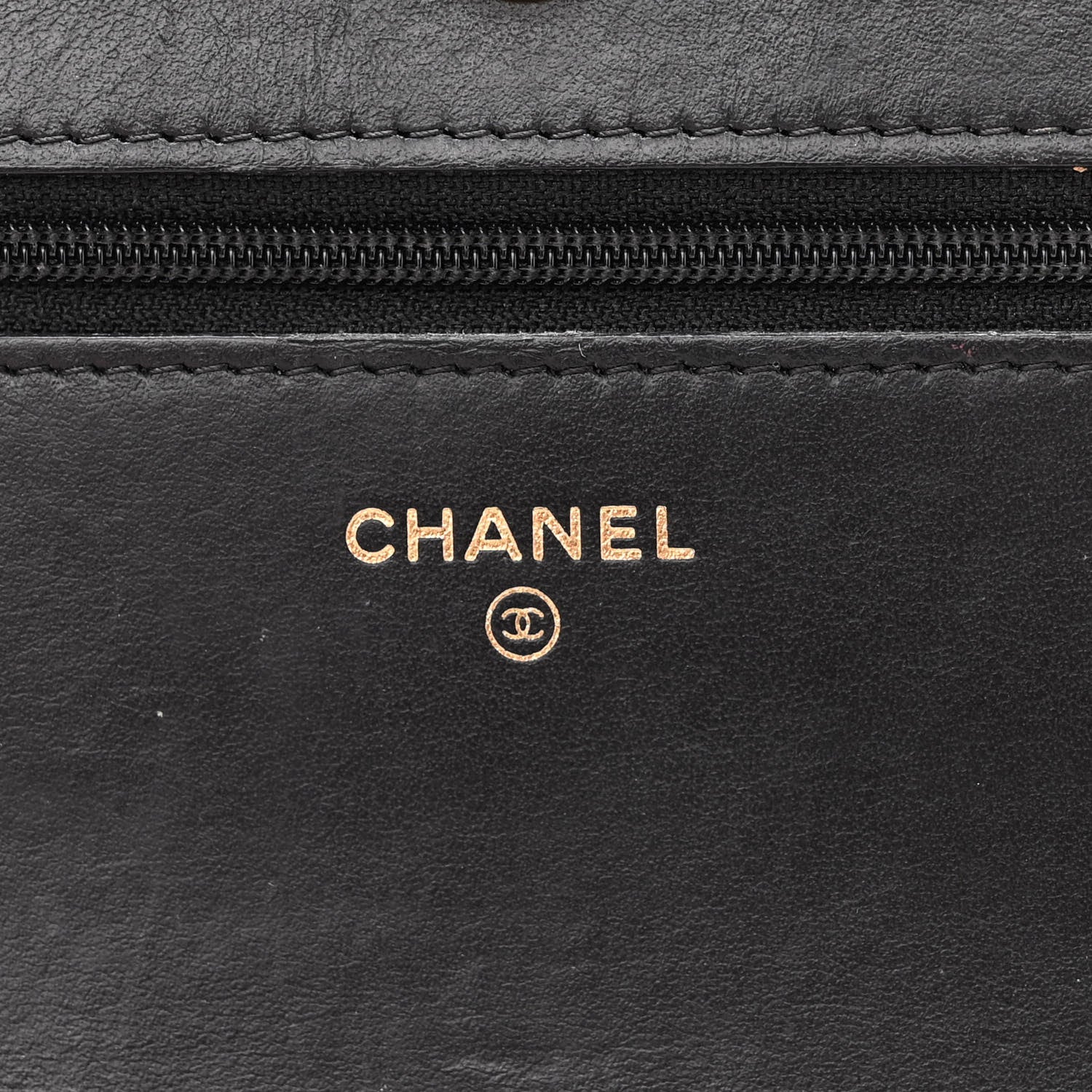Chanel Caviar Quilted Boy Wallet On Chain WOC Black 6 of 14