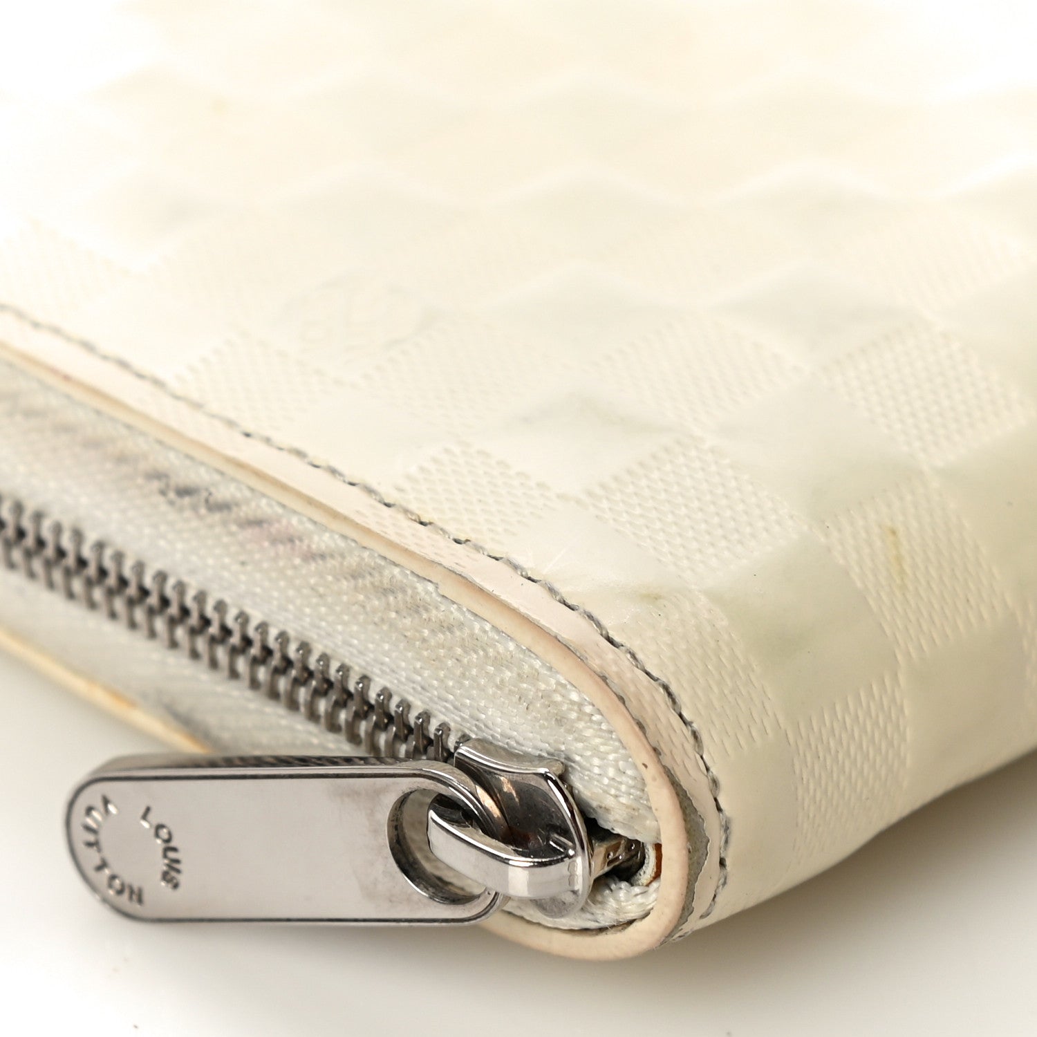 Louis Vuitton Damier Facette Zippy Coin Purse Creme 7 of 13