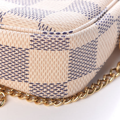 Louis Vuitton Damier Azur Mini Pochette Accessories 9 of 10