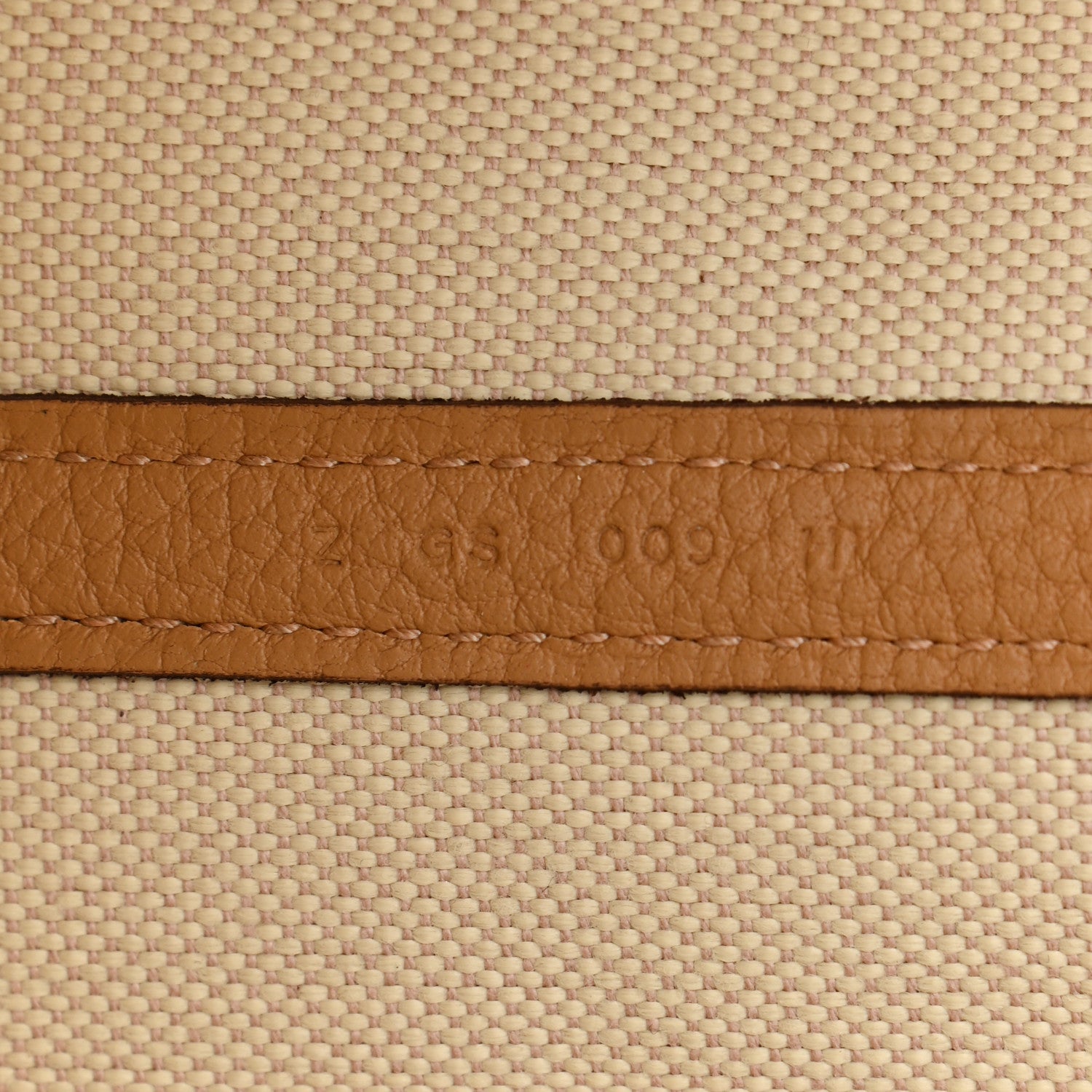 Hermes Toile Militaire Vache Country Garden Party 36 MM Beton Biscuit 7 of 9
