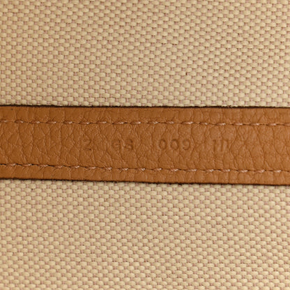 Hermes Toile Militaire Vache Country Garden Party 36 MM Beton Biscuit 7 of 9