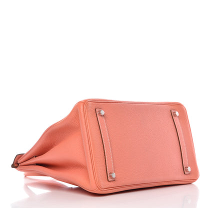 Hermes Togo Birkin 35 Crevette 5 of 36