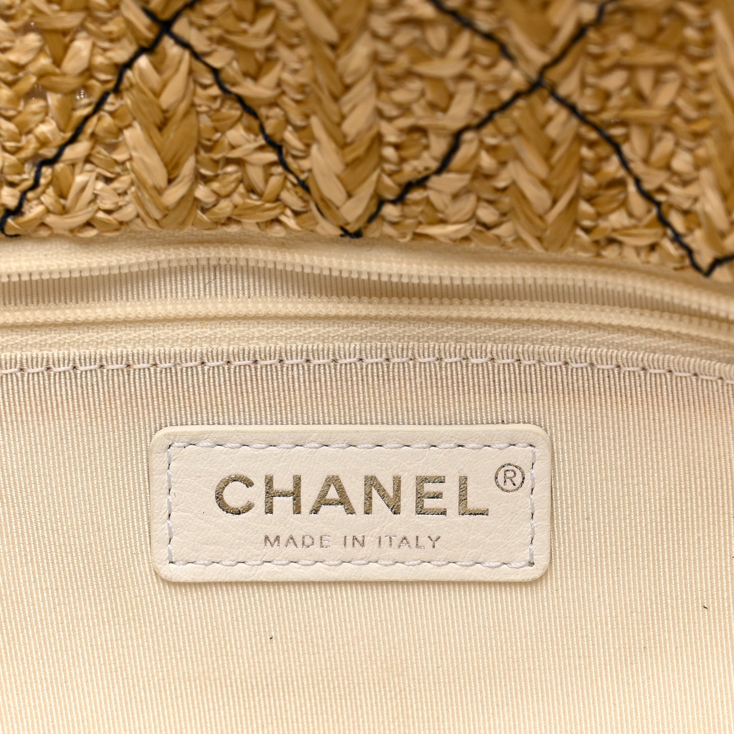 Denim PVC Chanel 31 Bag Blue