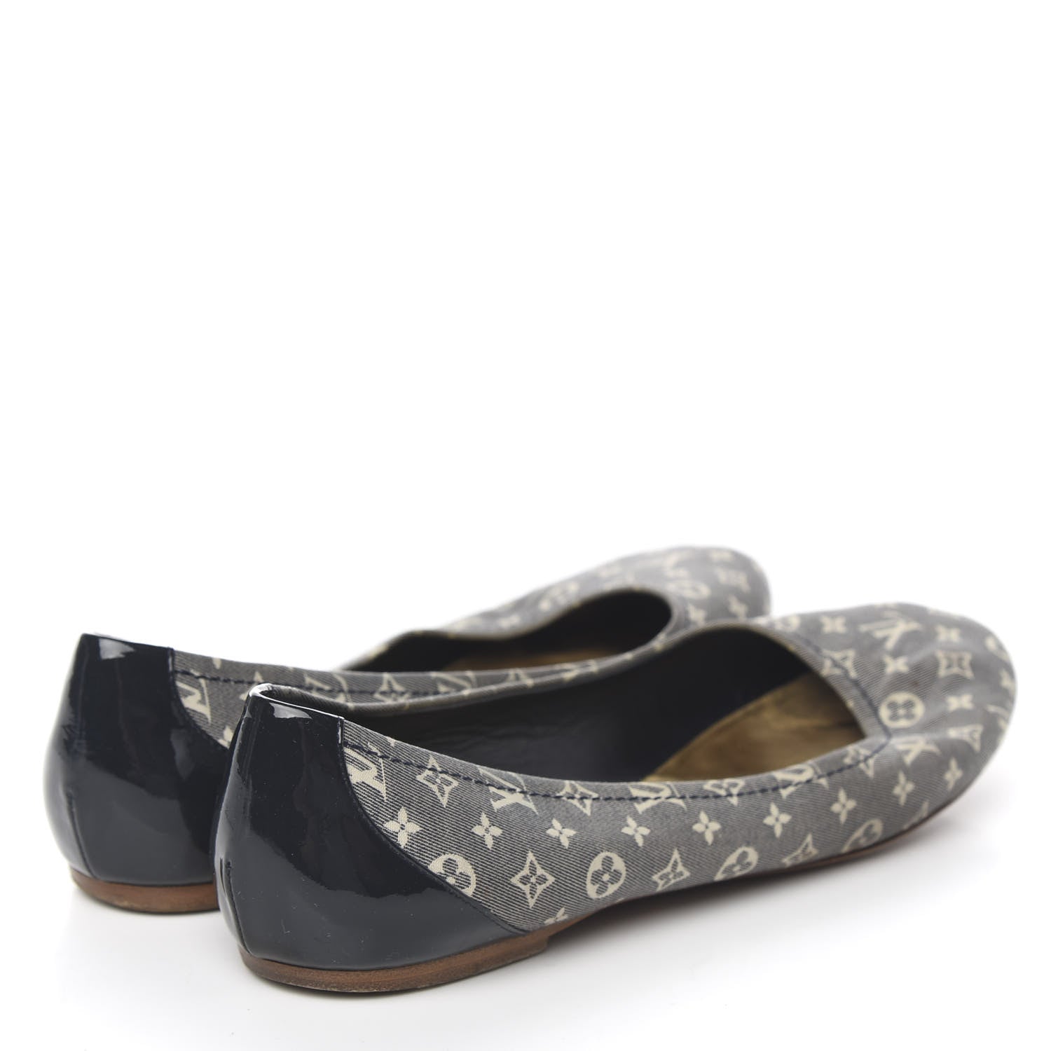 Louis Vuitton Monogram Idylle Ballerina Flats 40 Encre 4 of 14