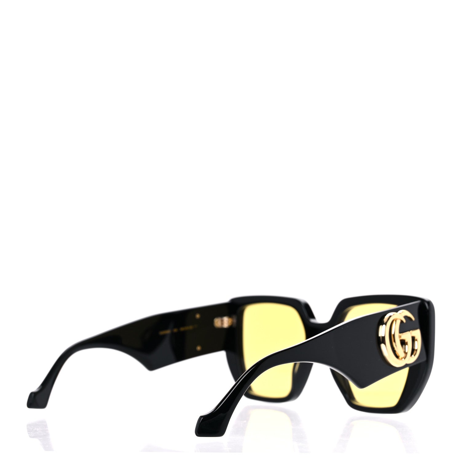 Gucci Acetate Square Frame Sunglasses GG0956S Black 3 of 8