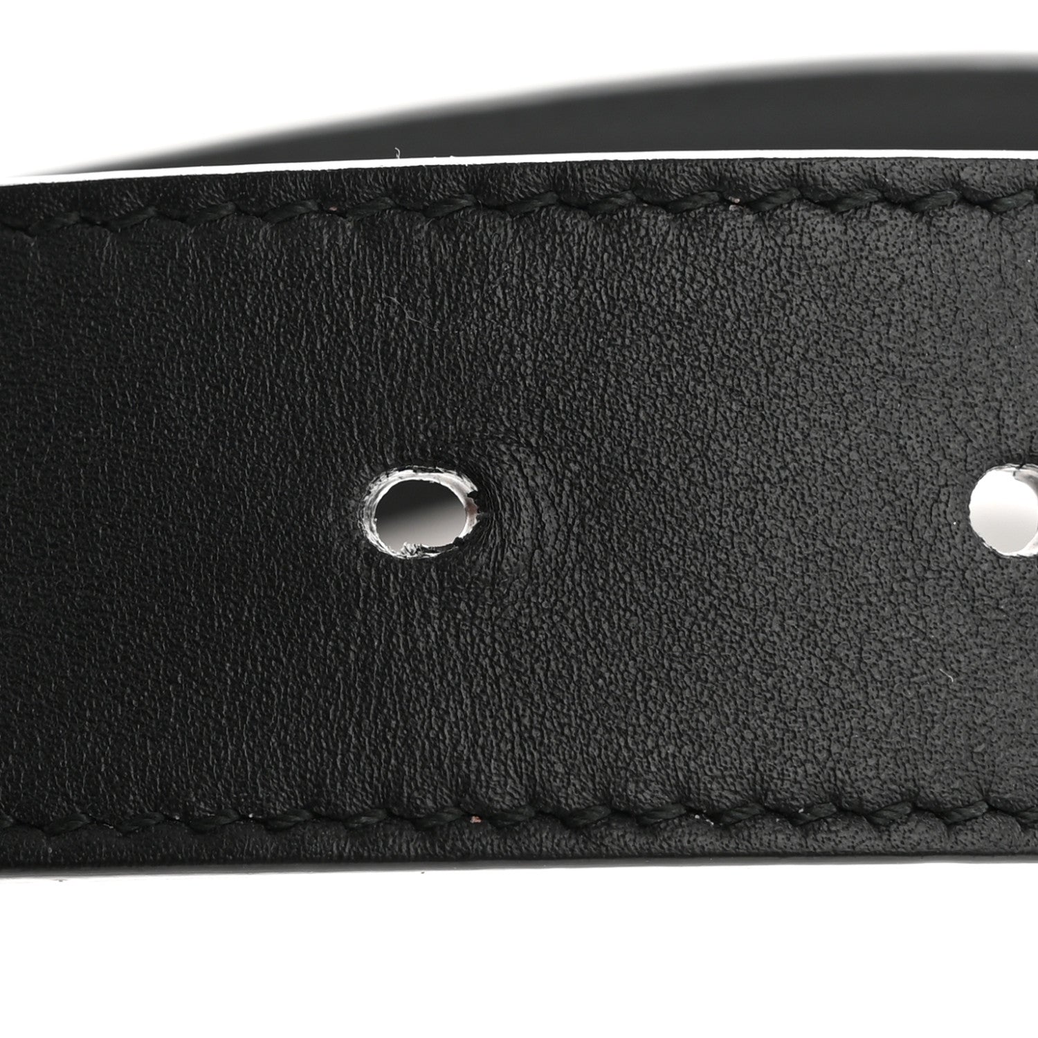 Gucci Calfskin Double G 30mm Belt 75 30 Black 7 of 8