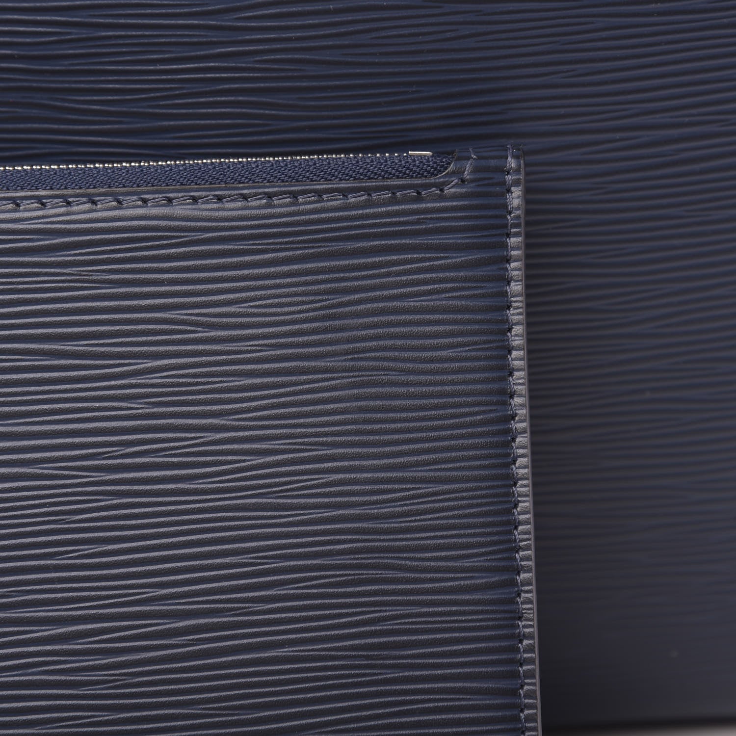 Louis Vuitton Epi Neverfull MM Indigo Coquelicot 9 of 12