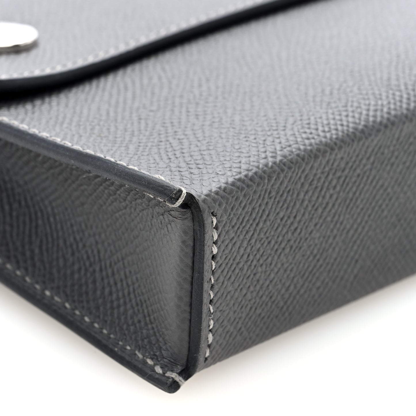 Epsom Hermesnap Wallet Gris Meyer