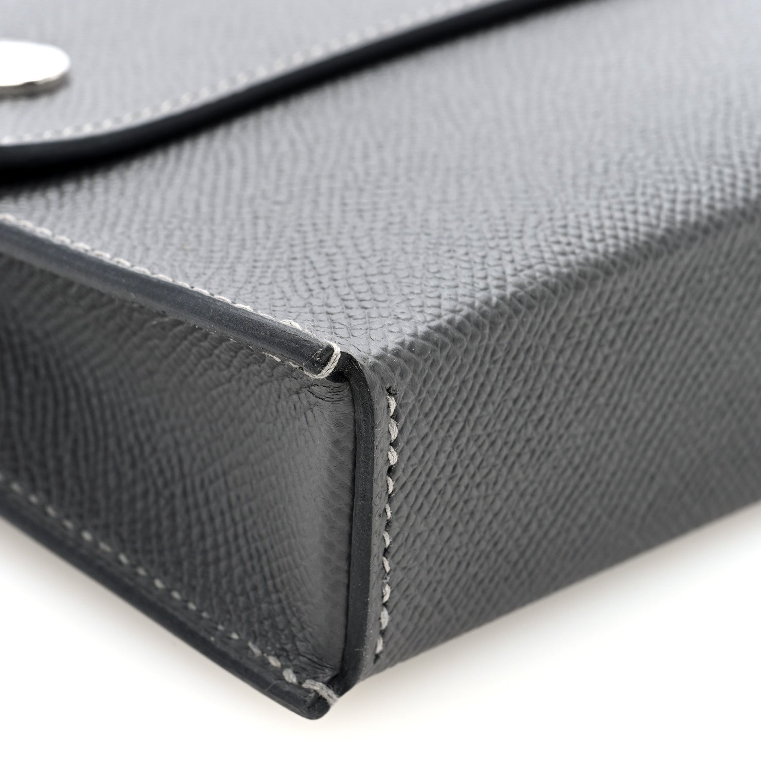 Hermes Epsom Hermesnap Wallet Gris Meyer 9 of 11