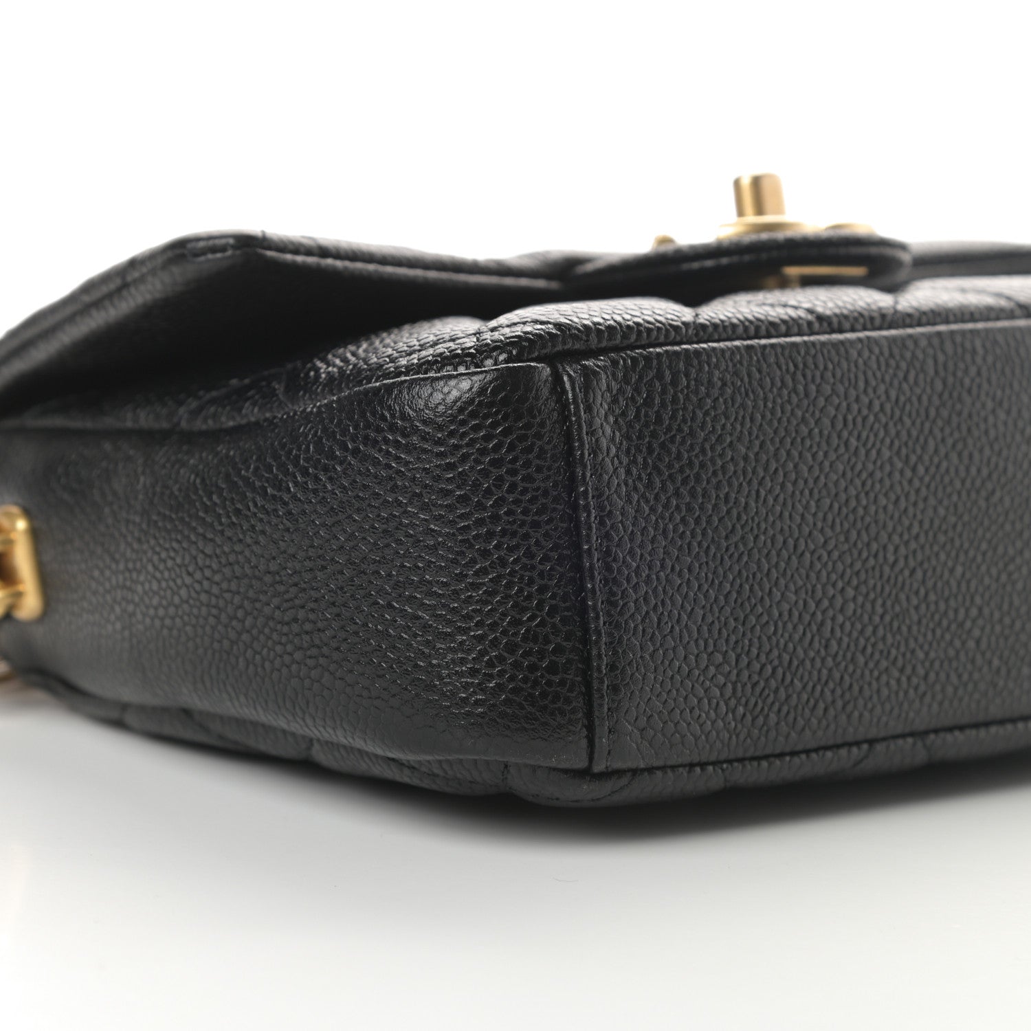 Chanel Caviar Quilted Mini Chain Soul Flap Black 9 of 10
