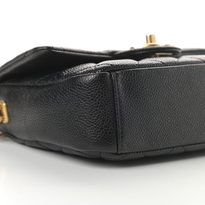 Chanel Caviar Quilted Mini Chain Soul Flap Black 9 of 10