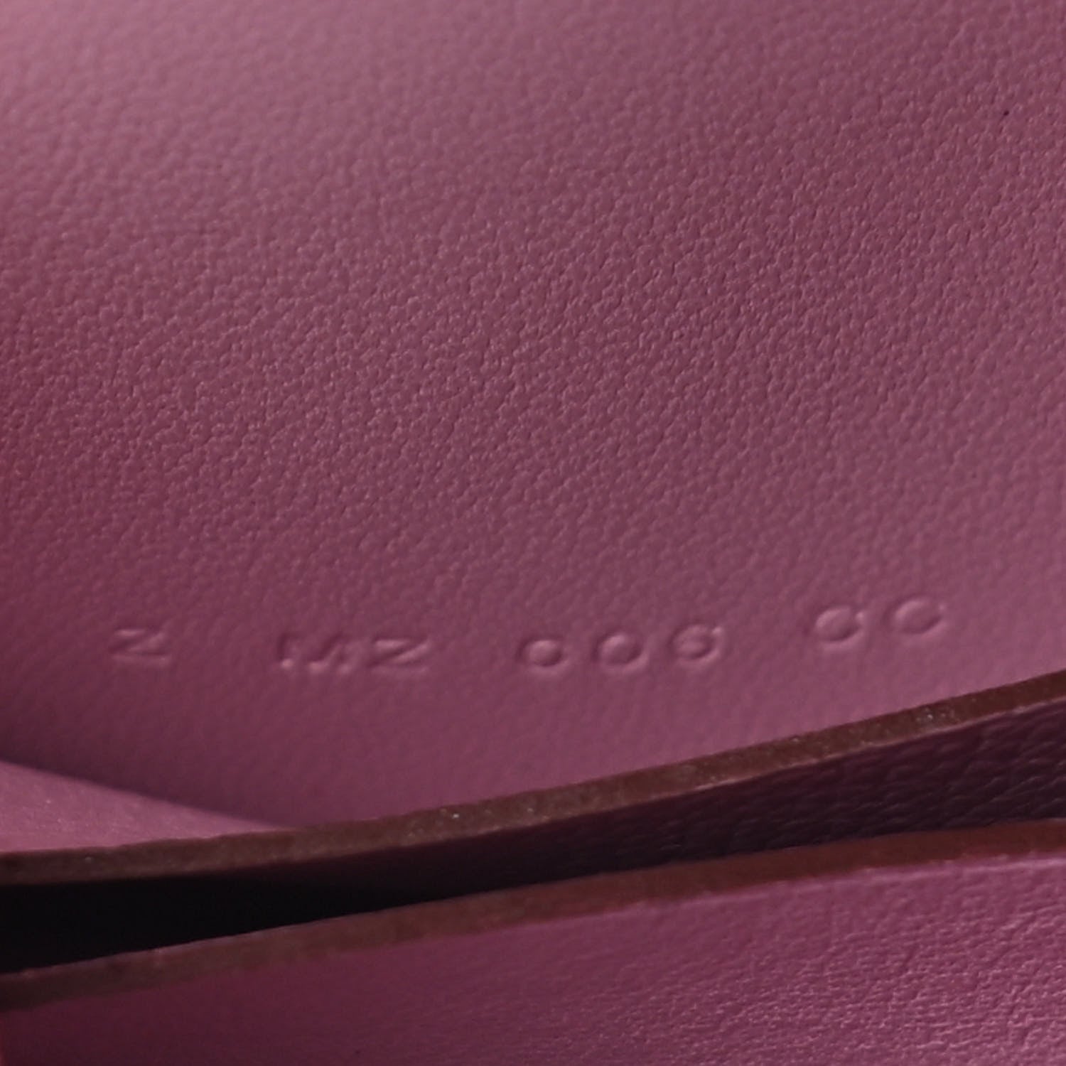 Hermes Epsom Constance Slim Wallet Mauve Sylvestre 7 of 10