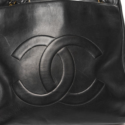 Chanel Lambskin CC Shoulder Bag Black 12 of 13