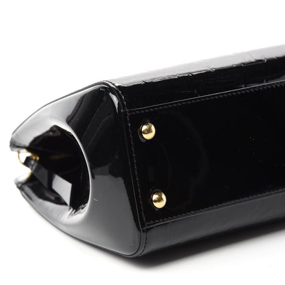 Louis Vuitton Vernis Brea MM Black 6 of 10