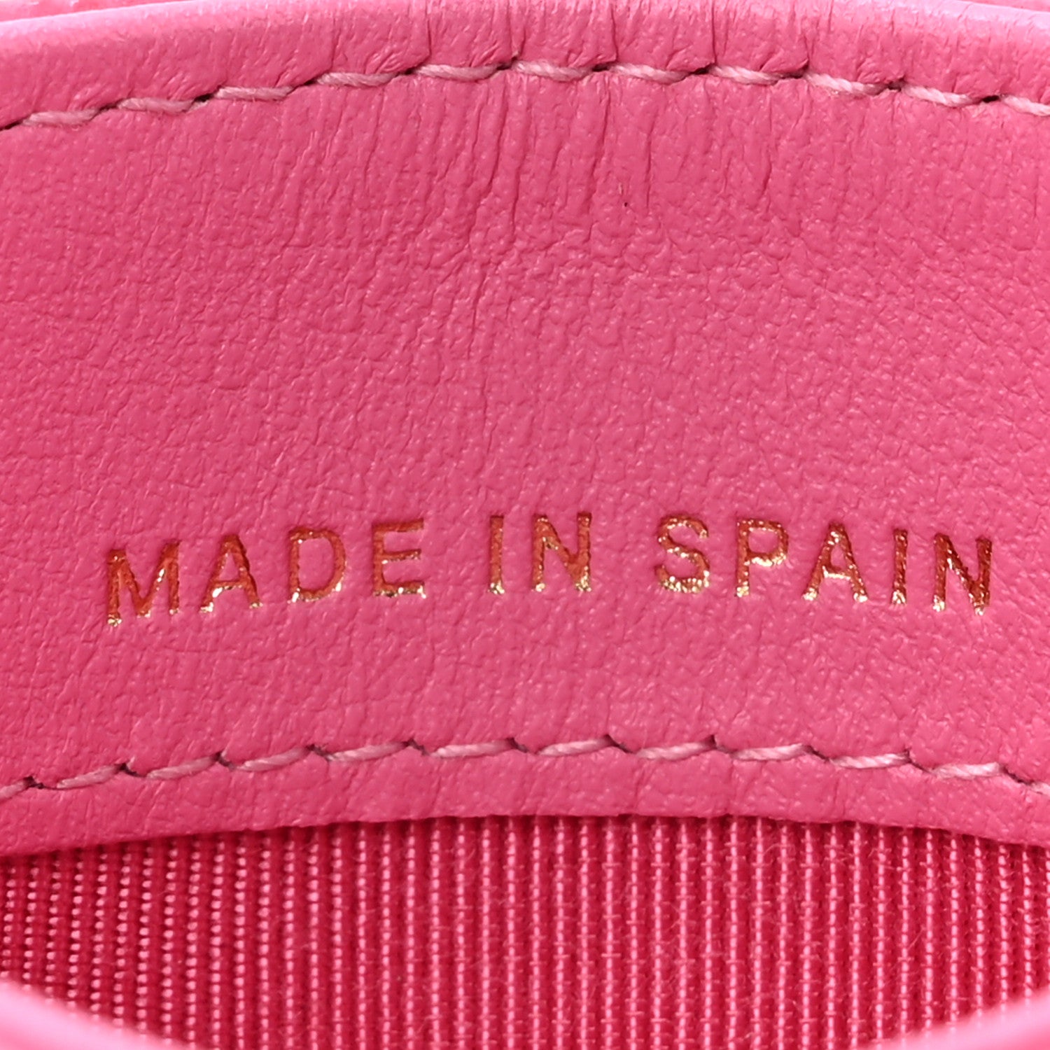 Chanel Caviar Quilted Card Holder Fuchsia 7 of 11