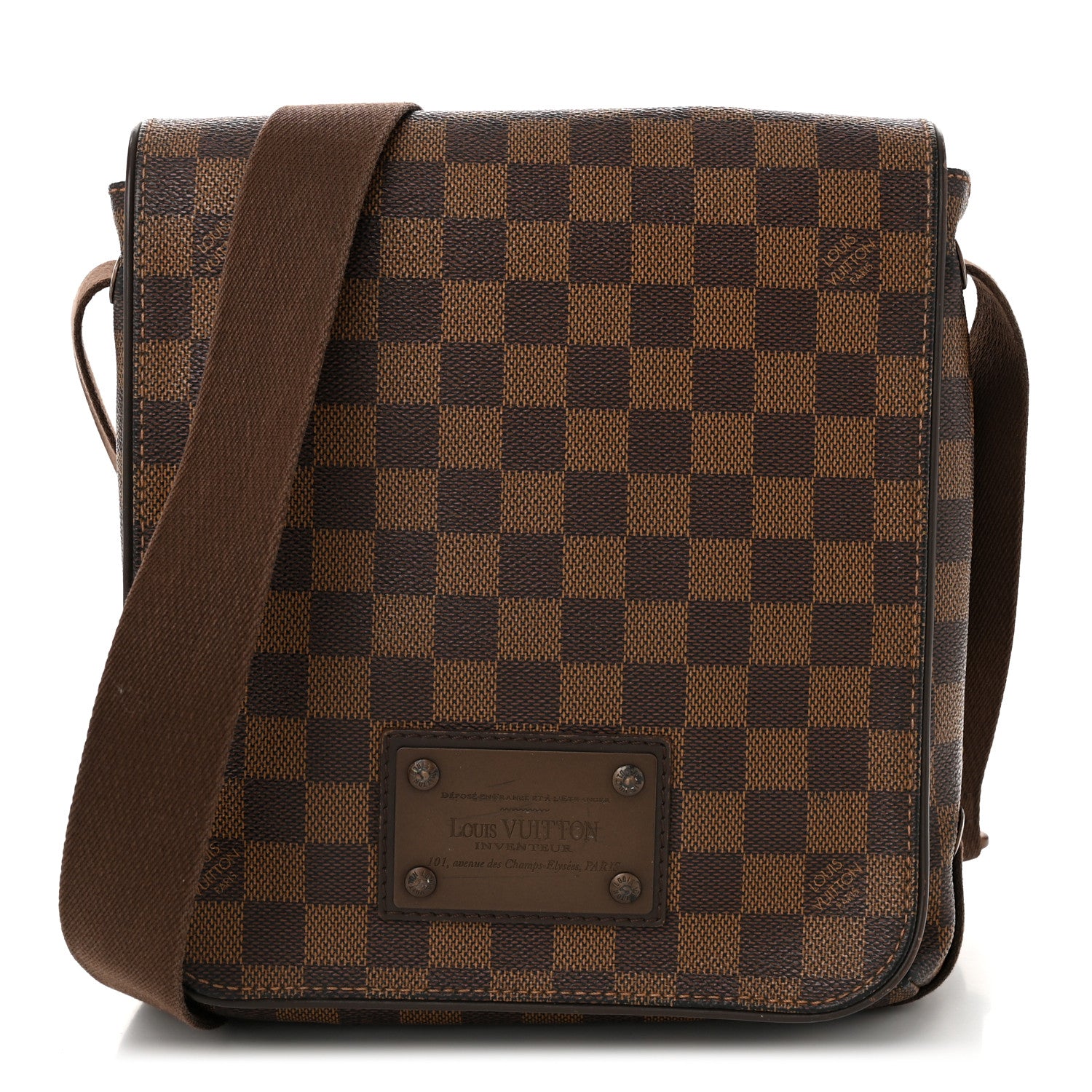 Louis Vuitton Damier Ebene Brooklyn PM 1 of 10