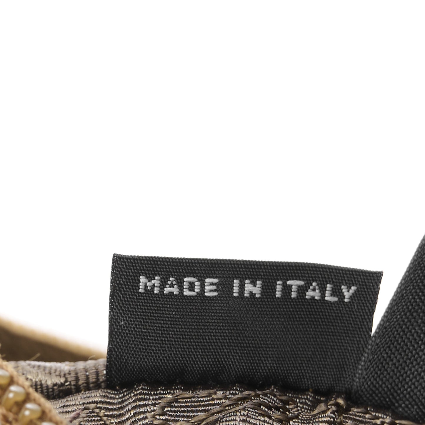 Re-Nylon Vela Saffiano Wristlet Brandy