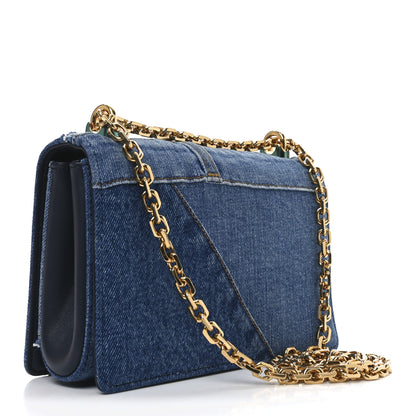 Dolce & Gabbana Denim Mini DG Girls Shoulder Bag Blue 3 of 10