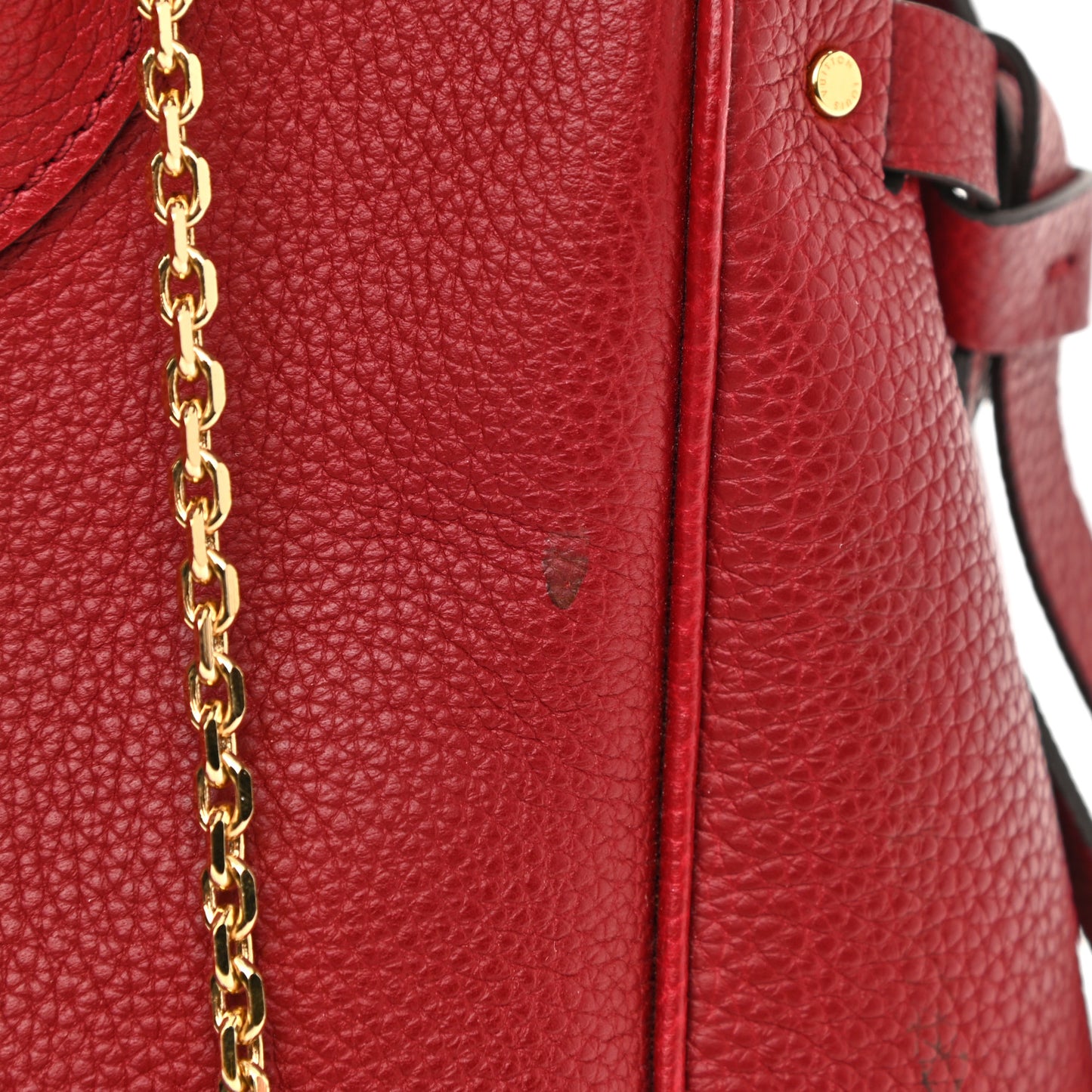Veau Nuage Milla PM Carmine Red