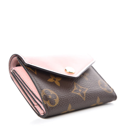 Louis Vuitton Monogram Zoe Wallet Rose Ballerine 4 of 8
