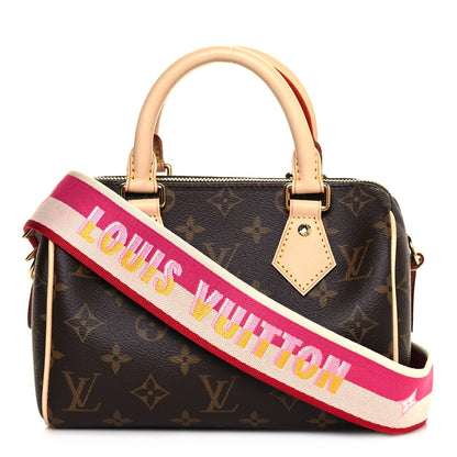 Louis Vuitton Monogram Speedy Bandouliere 20 Fuchsia 1 of 12