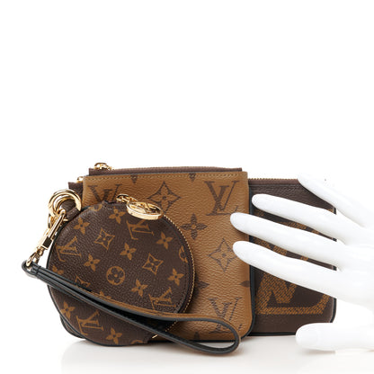 Louis Vuitton Reverse Monogram Giant Trio Pouch 2 of 13