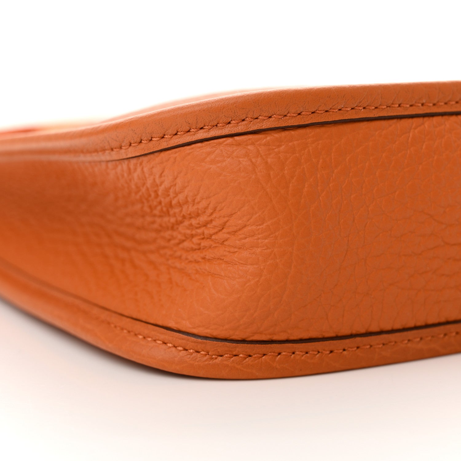 Hermes Taurillon Clemence Evelyne TPM Orange 9 of 10