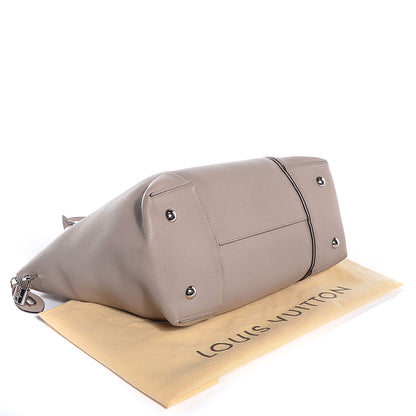 Louis Vuitton Veau Cachemire Soft Lockit MM Galet 4 of 9