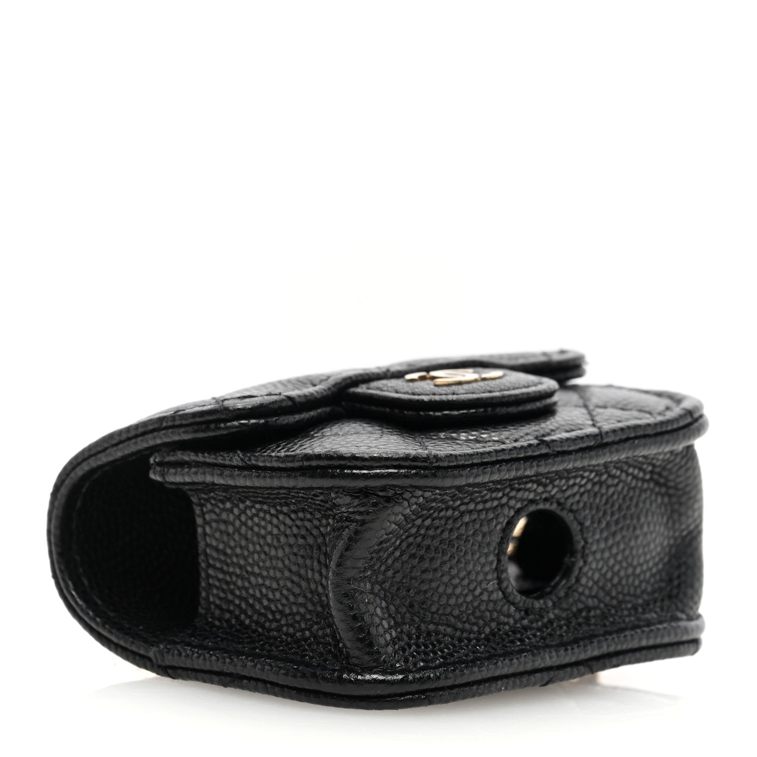 Chanel Caviar Quilted Airpods Pro Case Black 4 of 9
