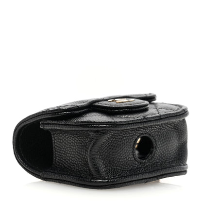 Chanel Caviar Quilted Airpods Pro Case Black 4 of 9