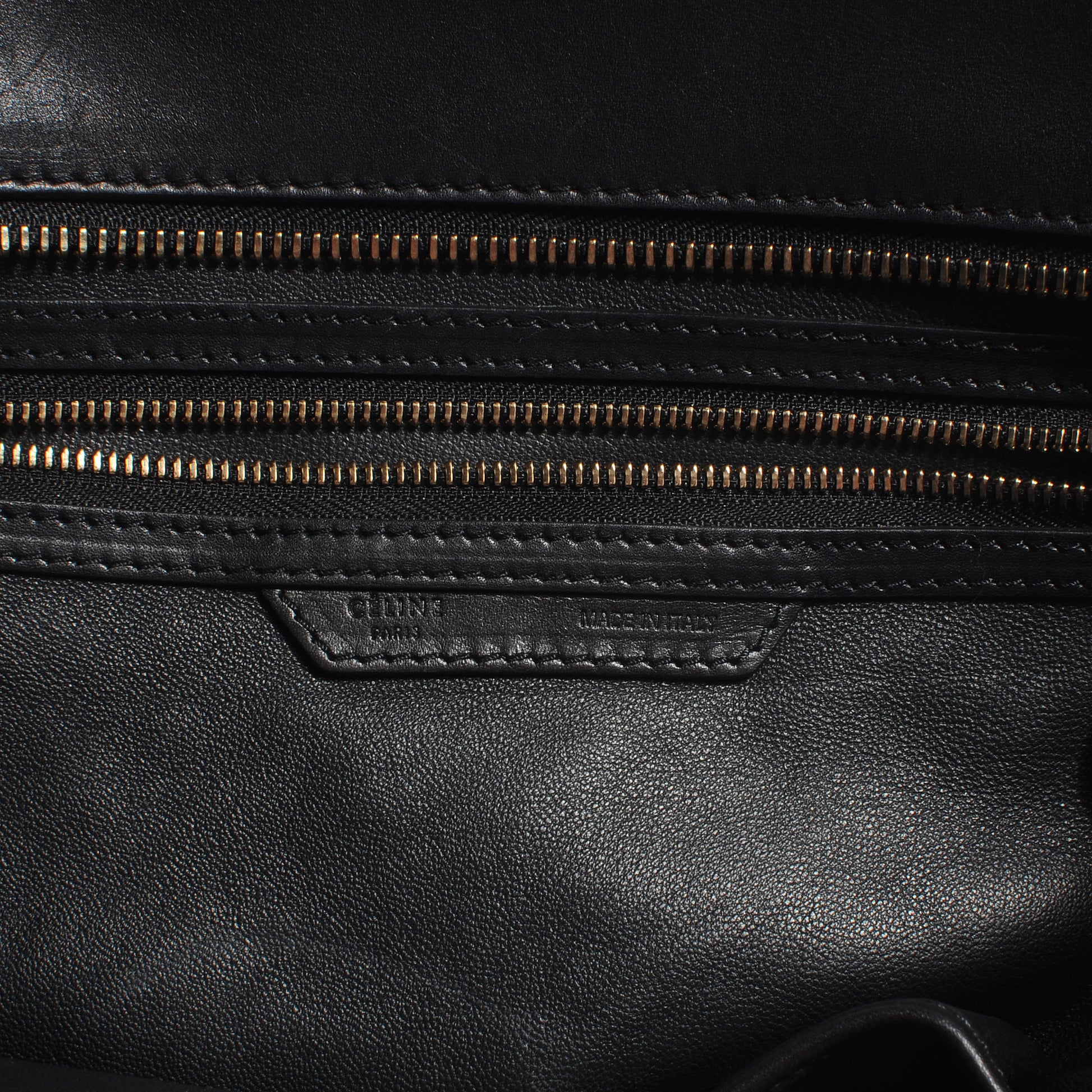 Celine Smooth Calfskin Medium Tri-Color Luggage Olive 7 of 9