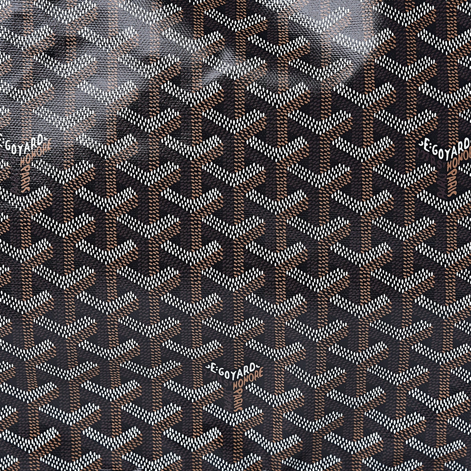 Goyard Goyardine Reversible Anjou GM Black 14 of 18