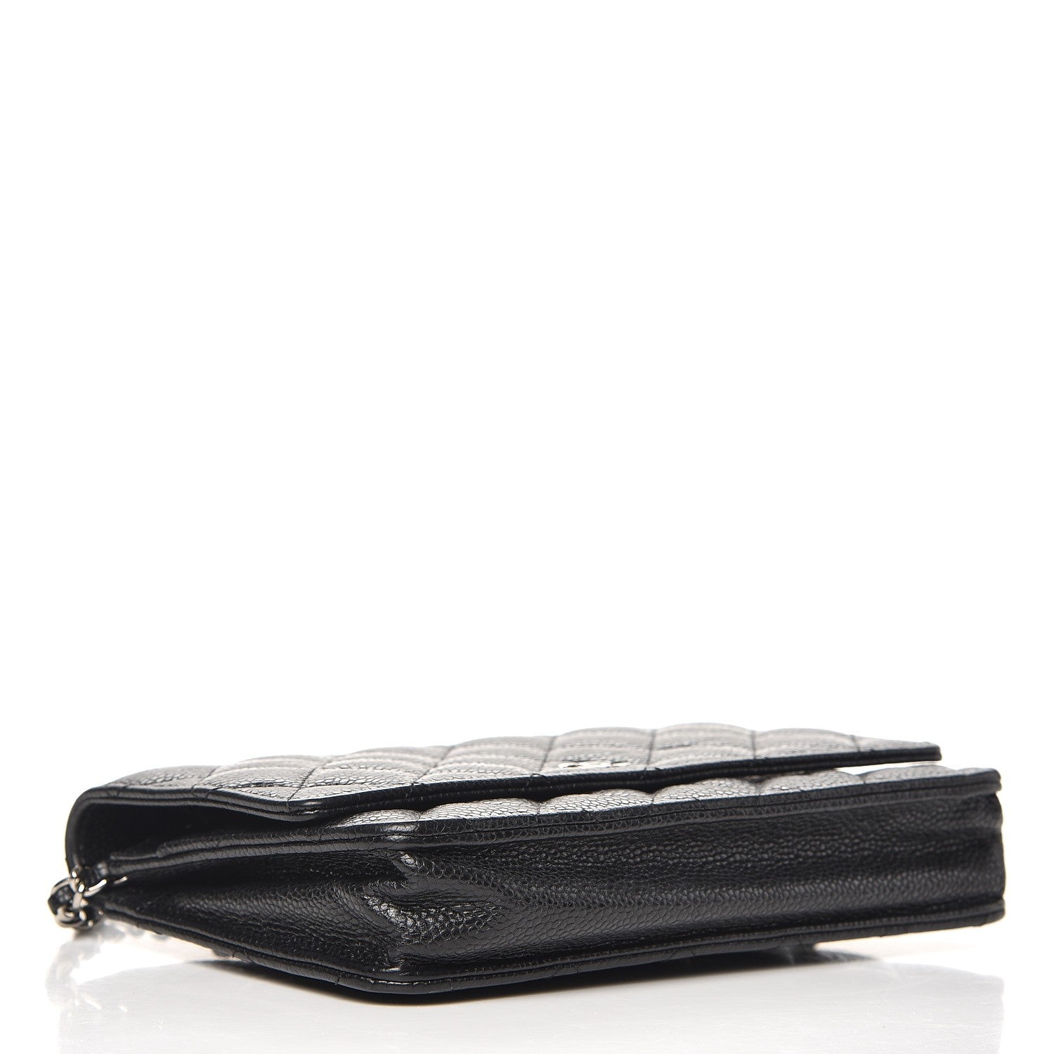 Chanel Caviar Quilted Wallet On Chain WOC Black 4 of 12