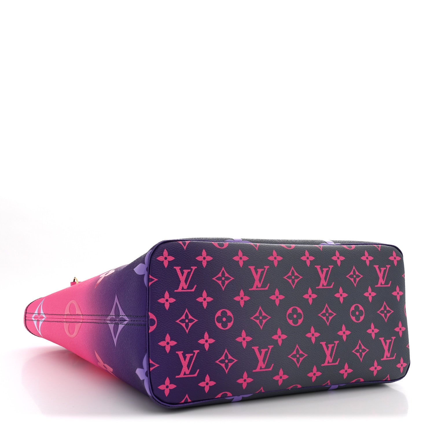 Louis Vuitton Monogram Giant Spring In The City Neverfull MM Midnight Fuchsia 5 of 10