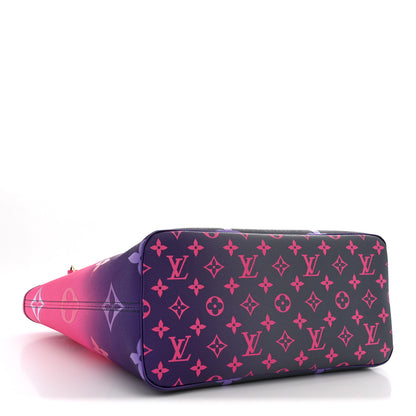 Louis Vuitton Monogram Giant Spring In The City Neverfull MM Midnight Fuchsia 5 of 10