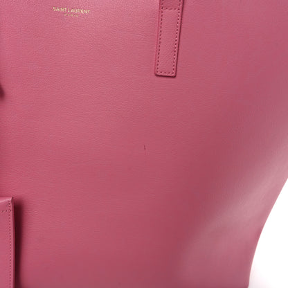 Saint Laurent Calfskin Large Shopping Tote Pale Rose 13 of 13