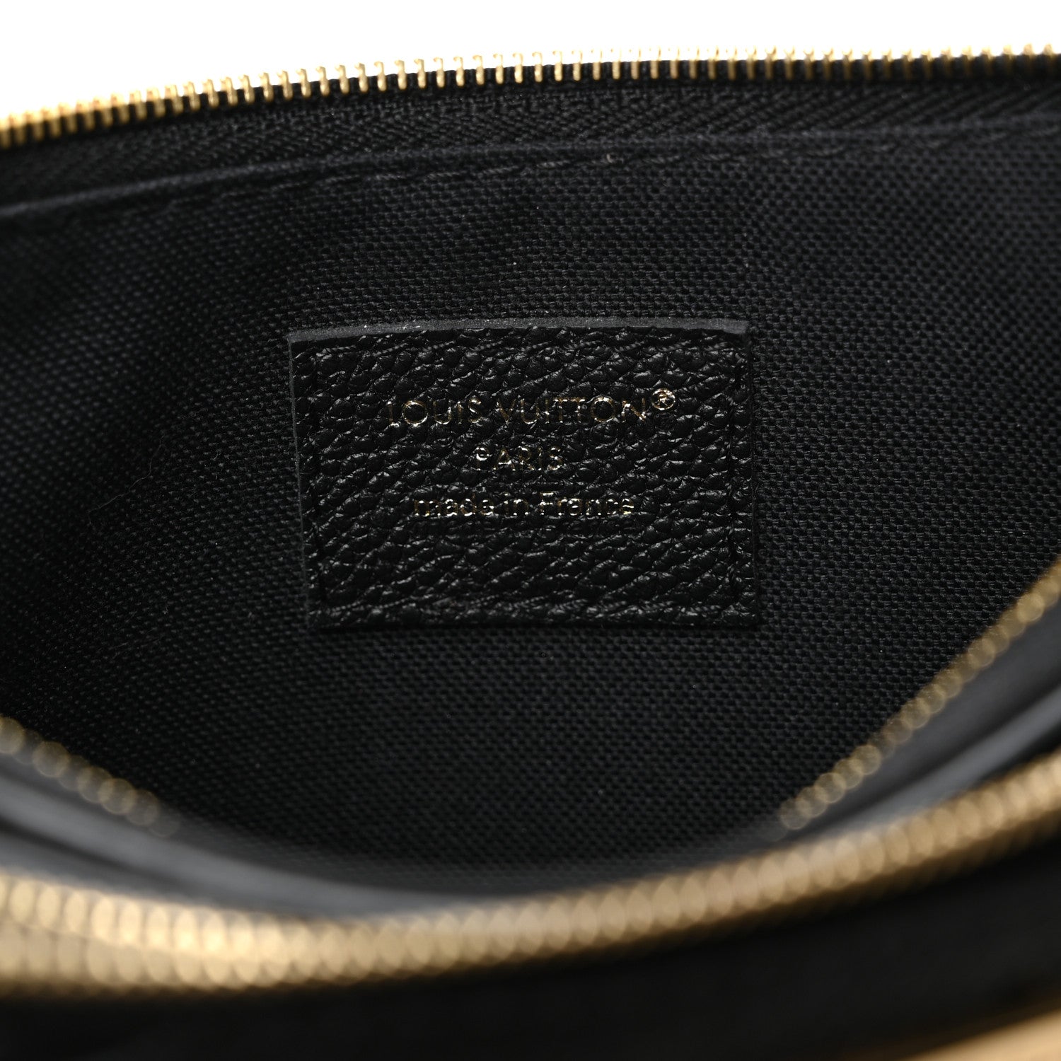 Louis Vuitton Empreinte Monogram Liv Pochette Black 6 of 10